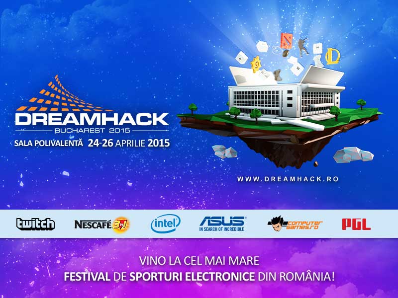 Dreamhack Bucharest 2015 visual
